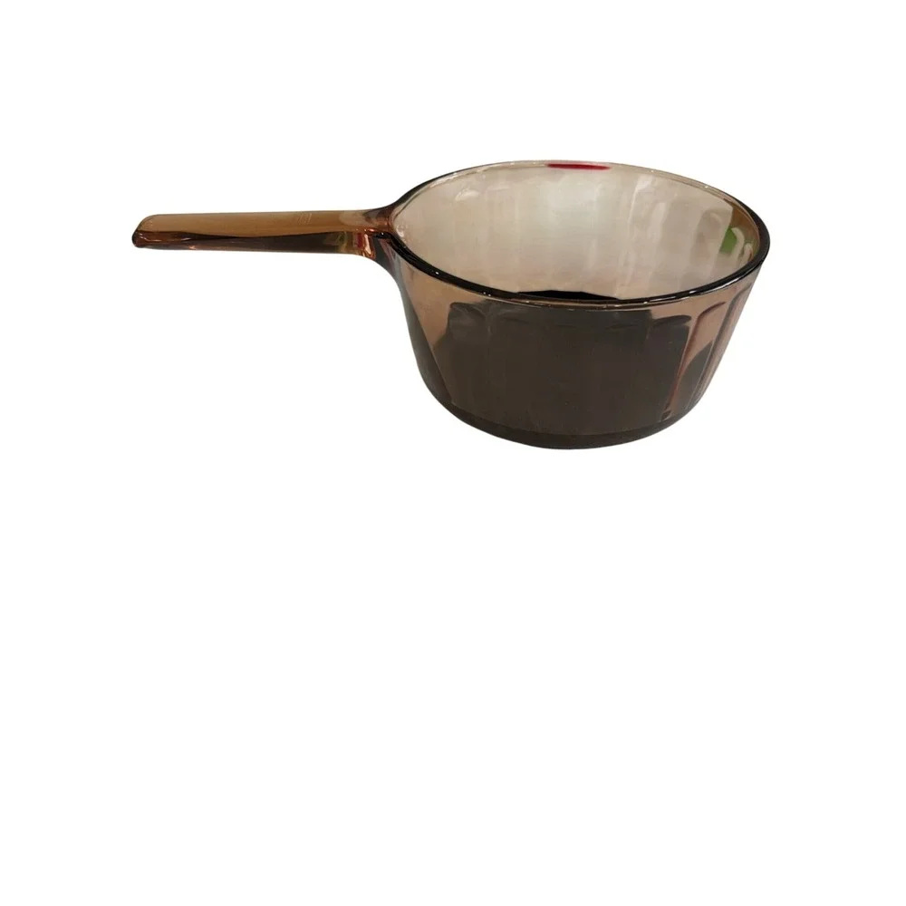 Visions Corning Saucepan Unisex 1.5 L Amber Glass Cookware V-0.5-B USA